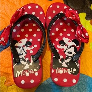 Minnie Mouse wedge sandals